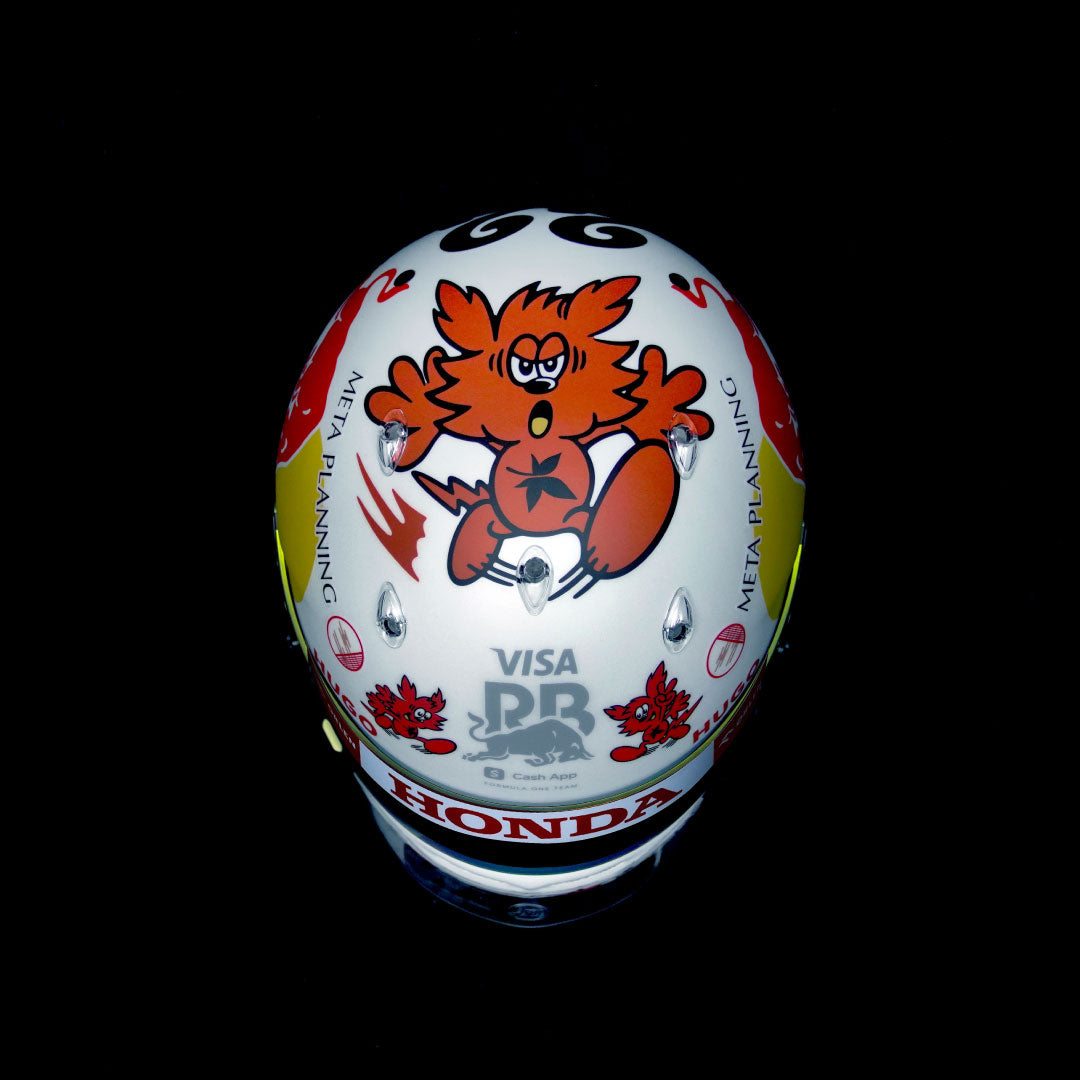 Yuki Tsunoda 2024 1:2 Scale Japan Helmet (VERDY Collaboration