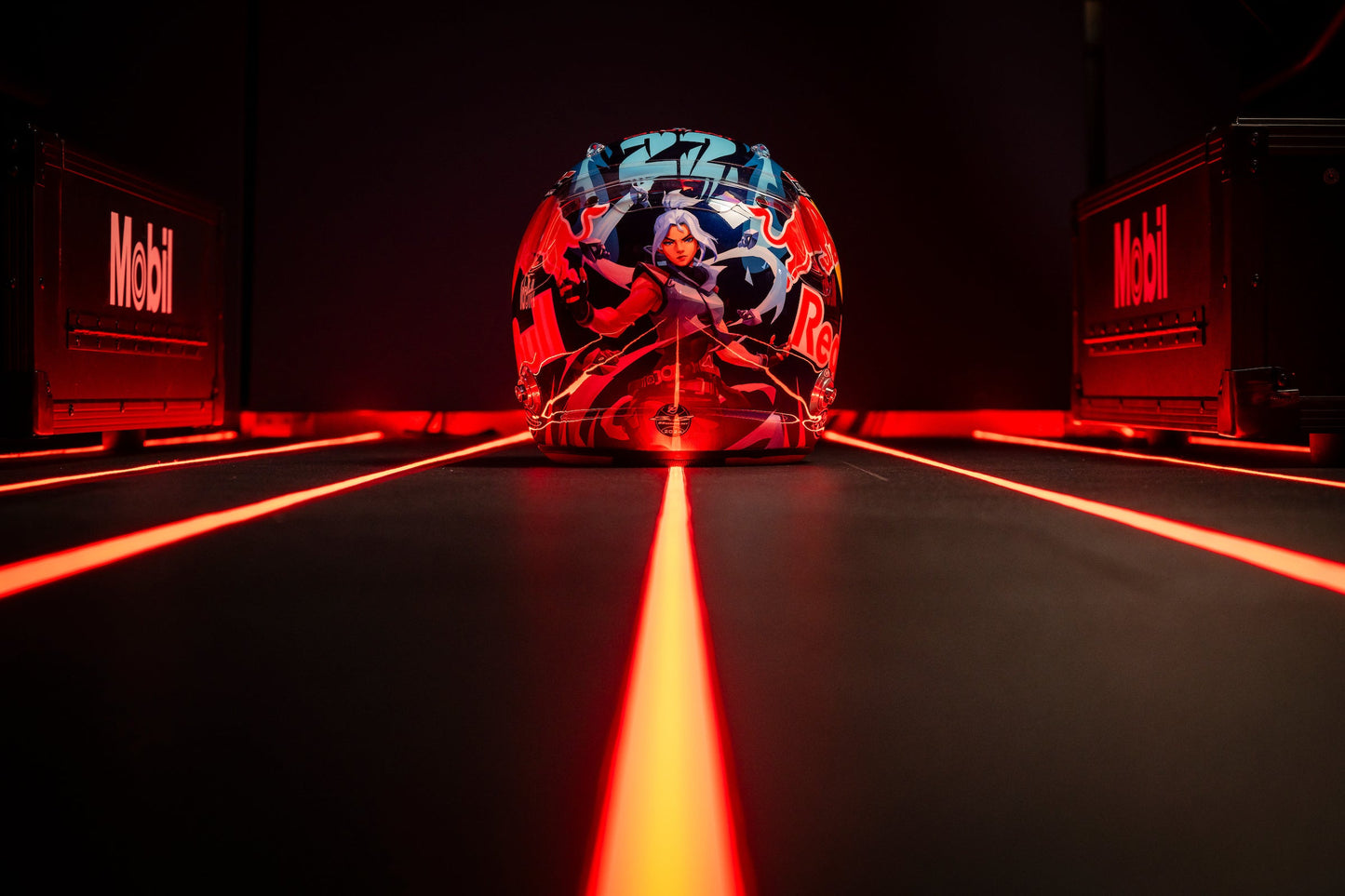 Yuki Tsunoda 2024 1:2 Scale Valorant Helmet