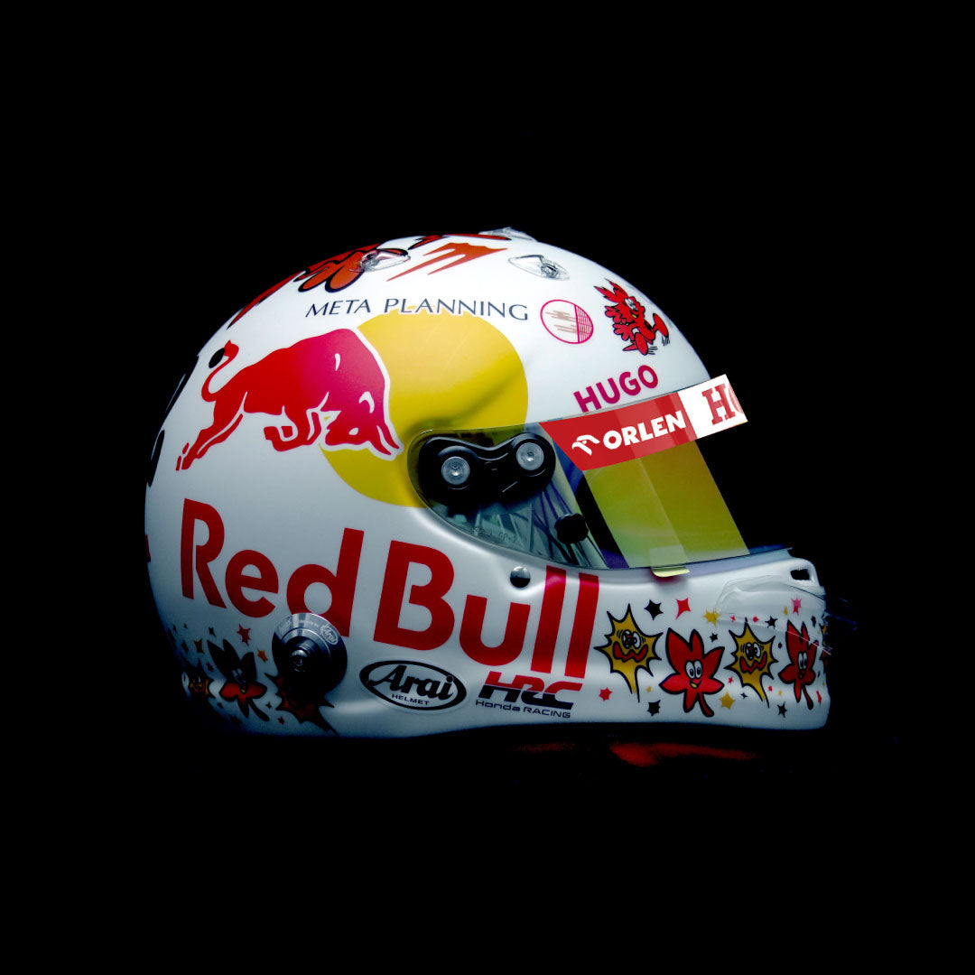 Yuki Tsunoda 2024 1:2 Scale Japan Helmet (VERDY Collaboration