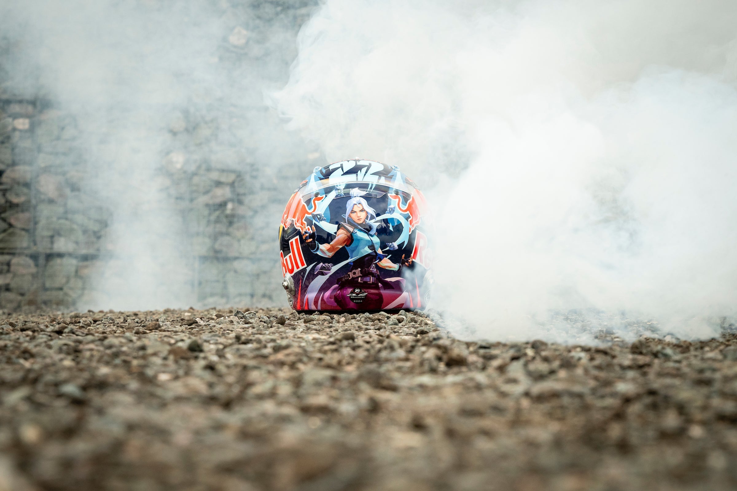 Yuki Tsunoda 2024 1:2 Scale Valorant Helmet – Yuki Tsunoda